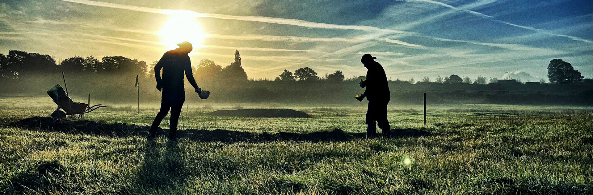 Working on the Footgolf Devon course photo